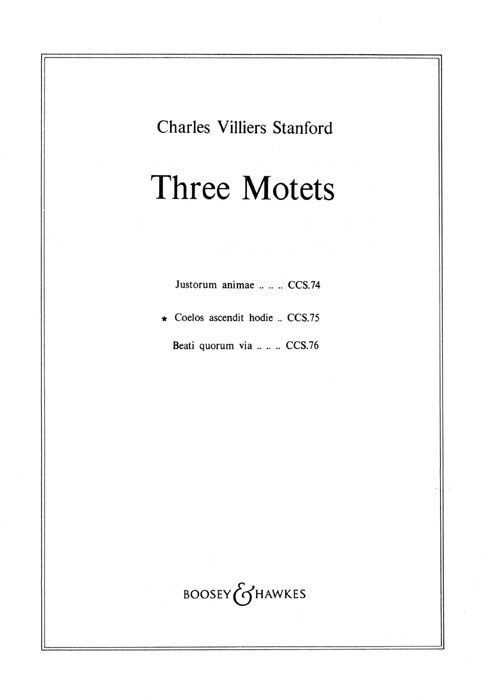 M060025068 - Coelos Ascendit Hodie (Three Motets) op 38/2 Default title