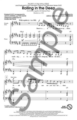 HL08202924 - Adele: Rolling In the Deep SATB Default title