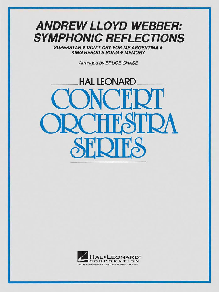 HL04502000 - Andrew Lloyd Webber - Symphonic Reflections: HL Full Orchestra Default title