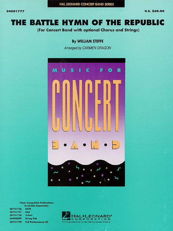 HL04001777 - Battle Hymn of the Republic: Hal Leonard Concert Band A1