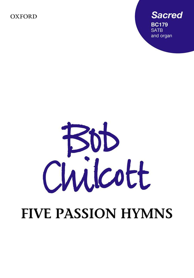 OUP-3408555 - Five Passion Hymns: Vocal score Default title