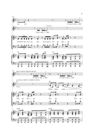 F540066 - Hamilton - An American Musical - choral medley SABar Default title