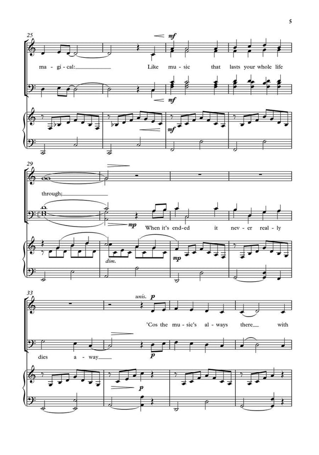 OUP-3416314 - Rutter The Music's Always There With You: Vocal score Default title