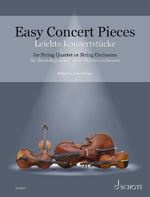 ED23041 - Easy Concert Pieces for String Quartet or String Orchestra Default title
