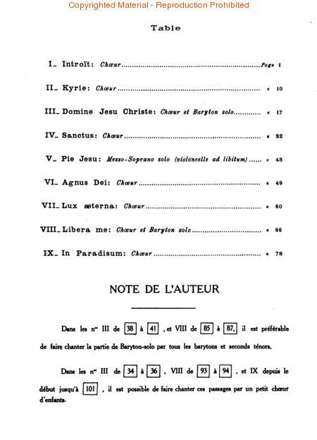 DF01337300 - Durufle Requiem opus 9 - vocal score Default title