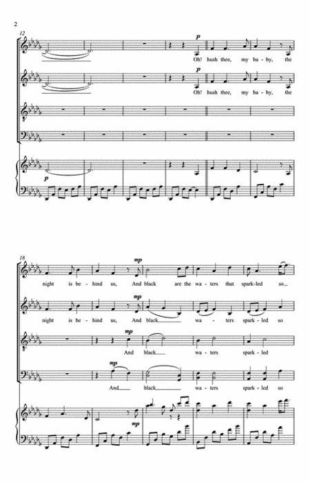 CH73678 - Eric Whitacre: The Seal Lullaby SATB and piano A1