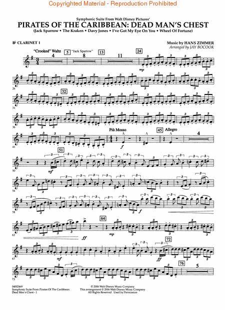 Symphonic Suite from Pirates of the Caribbean: Dead Man's Chest