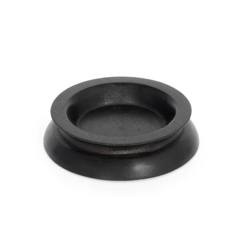 FN347 - Black hardwood small castor cup (sold individually) Default title