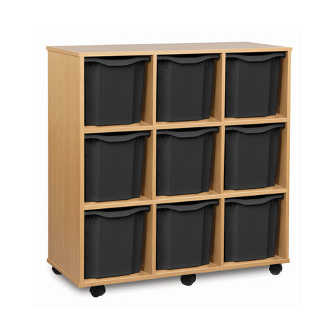 MEQ1061 - Monarch jumbo tray storage unit Storage unit 9 trays (3 x 3)