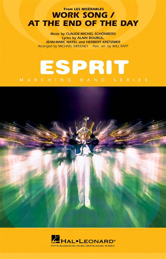 HL03744495 - Work Song/At the End of the Day (Les Mis): Esprit Marching Band Default title