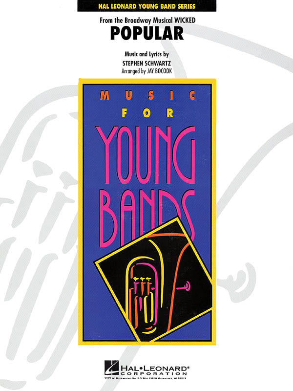 HL04001185 - Popular (from Wicked): Young Concert Band Default title