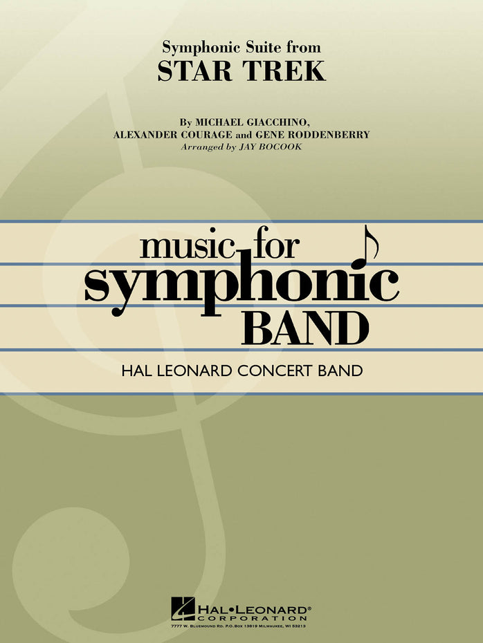 HL04002907 - Symphonic Suite from Star Trek: Hal Leonard Concert Band Default title