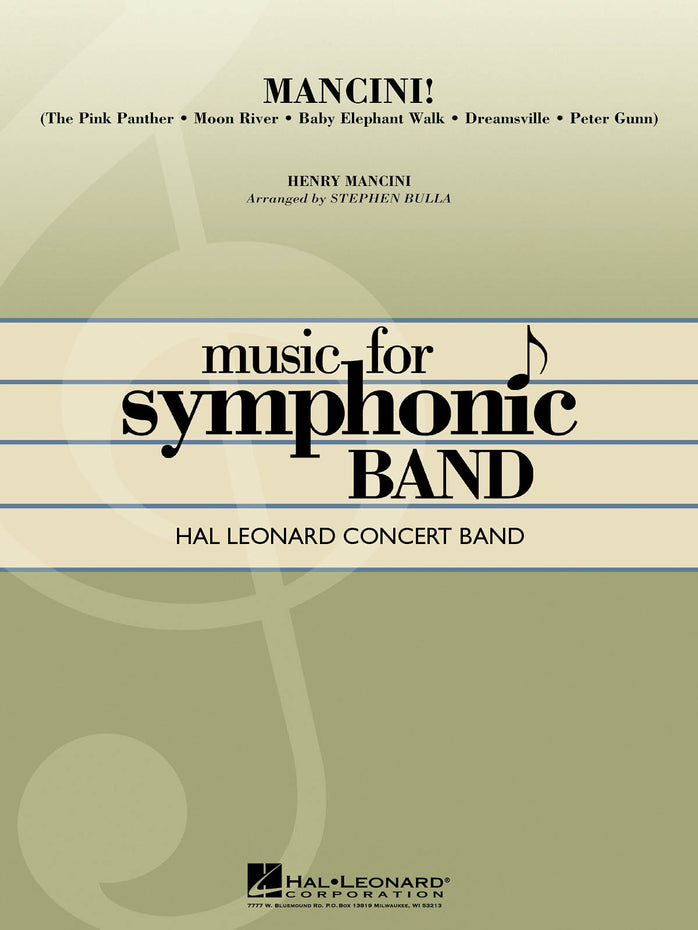 HL04003028 - Mancini!: Hal Leonard Concert Band Default title