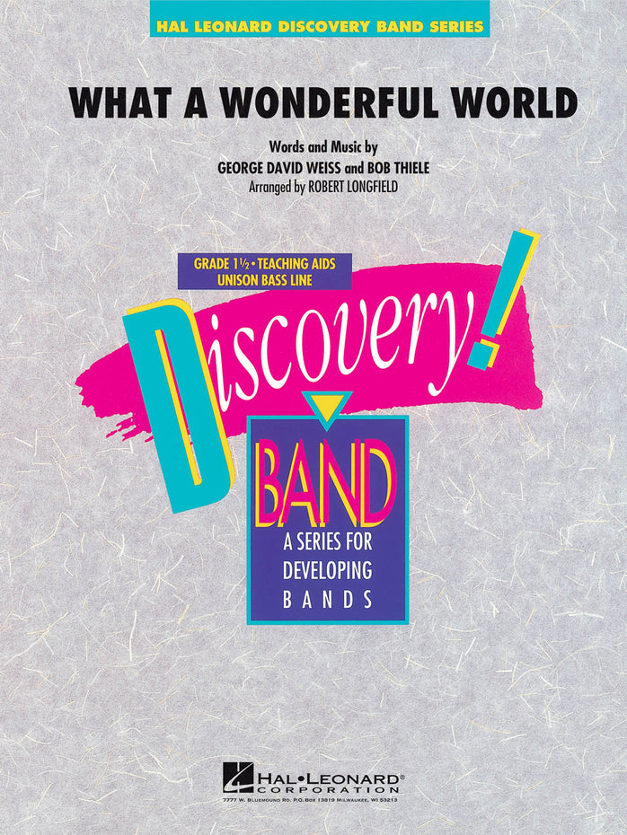 HL04003337 - What a Wonderful World: Discovery Concert Band Default title