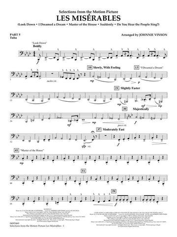 HL04003460 - Les Miserables (Selections From the Motion Picture): Flex-band Default title
