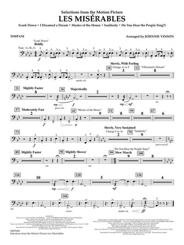 HL04003460 - Les Miserables (Selections From the Motion Picture): Flex-band Default title