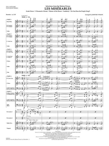 HL04003460 - Les Miserables (Selections From the Motion Picture): Flex-band Default title