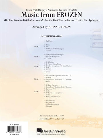 HL04003806 - Music From Frozen: Flex-Band Default title