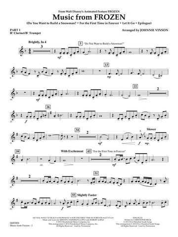 HL04003806 - Music From Frozen: Flex-Band Default title