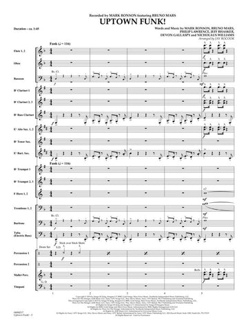 HL04004216 - Uptown Funk!: Hal Leonard Concert Band Default title