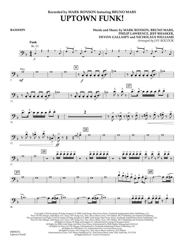 HL04004216 - Uptown Funk!: Hal Leonard Concert Band Default title