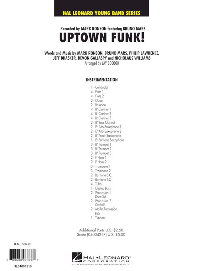 HL04004216 - Uptown Funk!: Hal Leonard Concert Band Default title