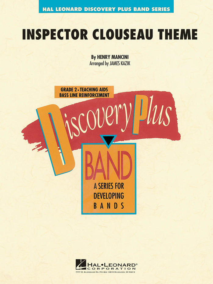 HL04004340 - Inspector Clouseau Theme: Discovery Plus Concert Band Default title