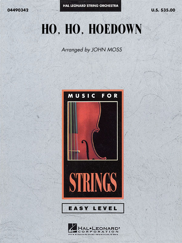 HL04490342 - Ho, Ho, Hoedown: Easy Music For Strings Default title