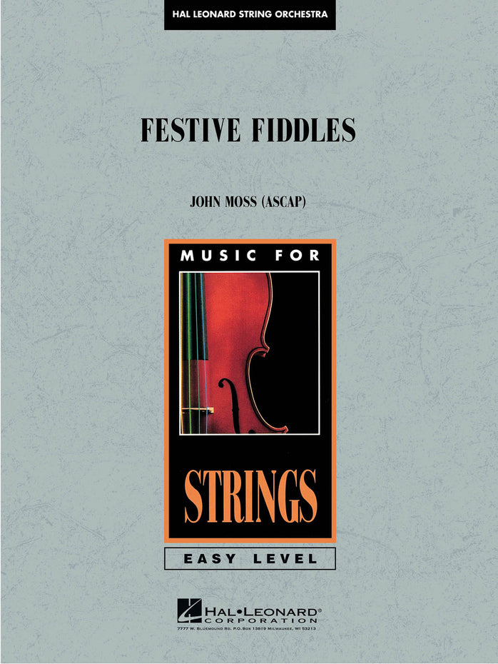 HL04490400 - Festive Fiddles: Easy Music For Strings Default title