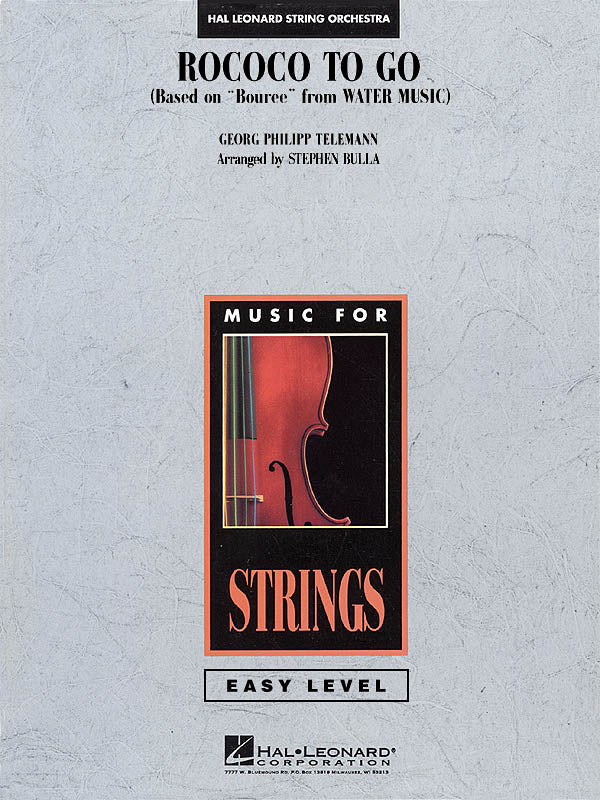 HL04490574 - Rococo to Go: Easy Music For Strings Default title