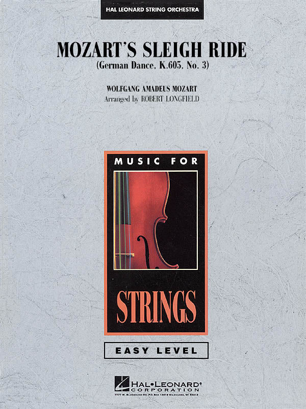 HL04490603 - Mozart's Sleigh Ride: Easy Music For Strings Default title