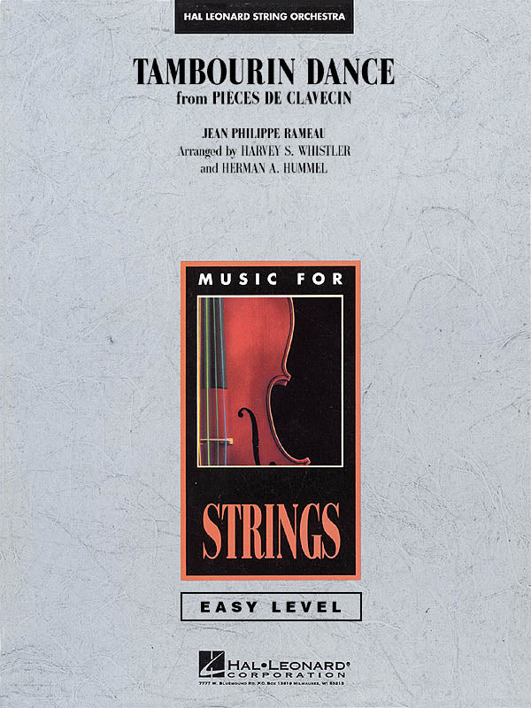 HL04490668 - Tambourin Dance (from Pieces de clavecin): Easy Music For Strings Default title