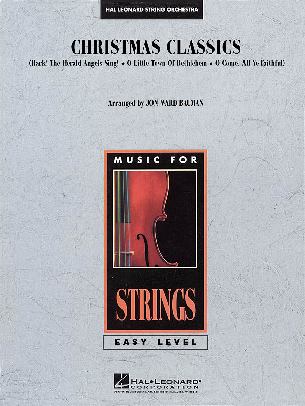 HL04490684 - Christmas Classics: Easy Music For Strings Default title