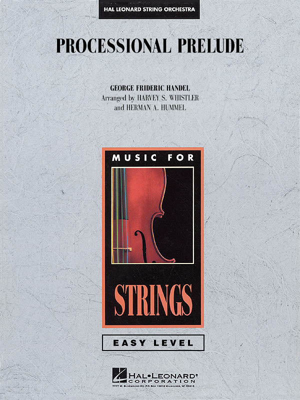 HL04491019 - Processional Prelude: Easy Music For Strings Default title