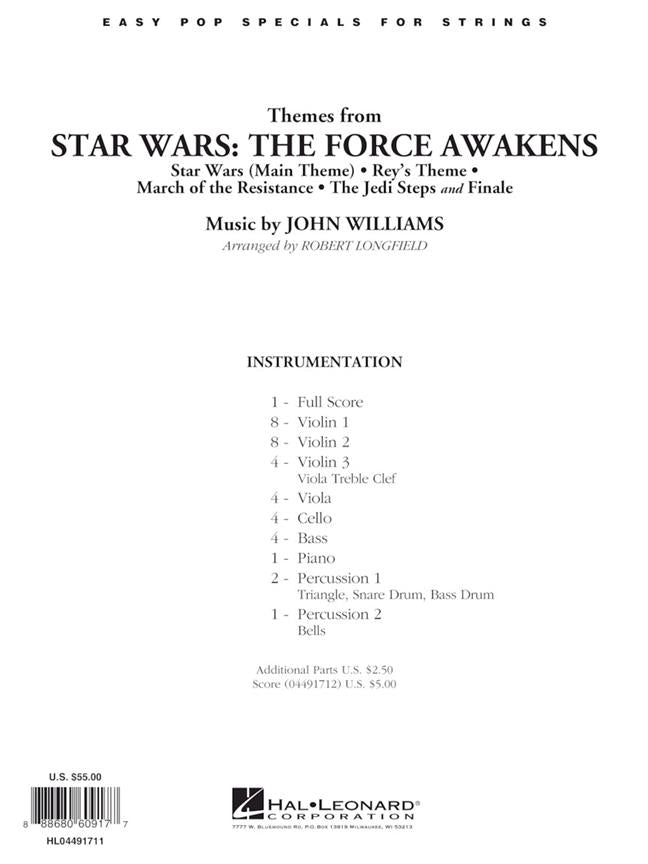 HL04491711 - Themes from Star Wars: The Force Awakens: Pop Specials for Strings A1