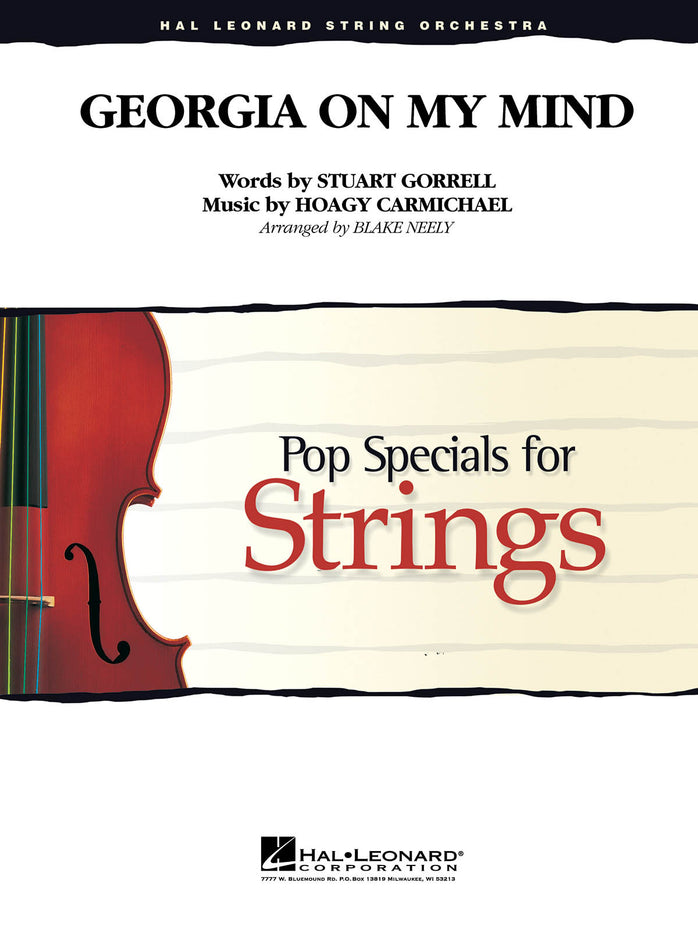 HL04626130 - Georgia On My Mind: Pop Specials for Strings Default title