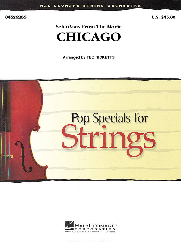 HL04626266 - Selections from Chicago: Pop Specials for Strings Default title