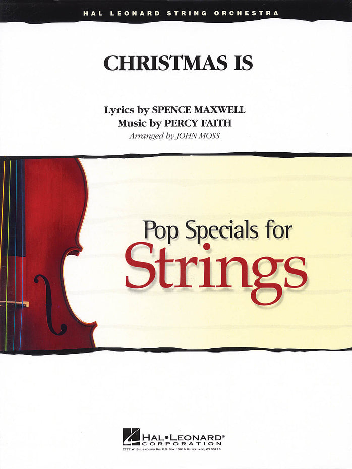 HL04626292 - Christmas Is: Pop Specials for Strings Default title