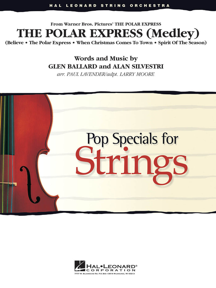 HL04626298 - The Polar Express (Medley): Pop Specials for Strings Default title