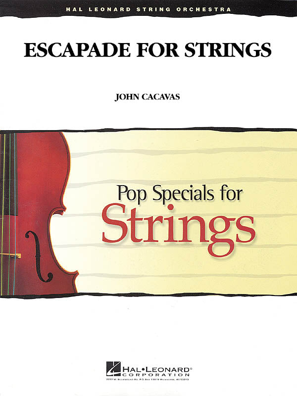 HL04626304 - Escapade for Strings: Pop Specials for Strings Default title