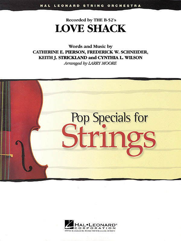 HL04626433 - Love Shack: Pop Specials for Strings Default title