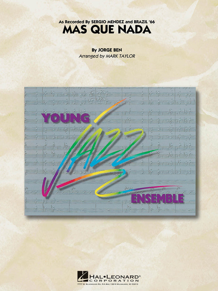 HL07010316 - Mas Que Nada: Young Jazz Ensemble Default title