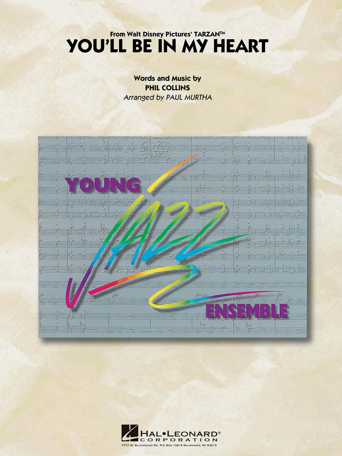 HL07010546 - You'll Be in My Heart: Young Jazz Ensemble Default title