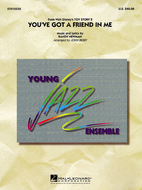 HL07010552 - You've Got a Friend in Me: Young Jazz Ensemble Default title