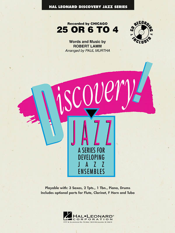 HL07470751 - 25 Or 6 to 4: Discovery Jazz Default title