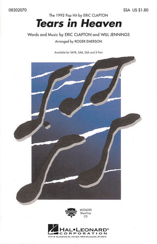 HL08202070 - Tears In Heaven SSA Choral Default title