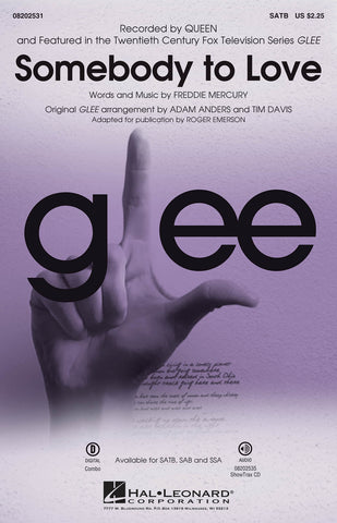 HL08202531 - Queen: Somebody to Love (Glee) - SATB Default title