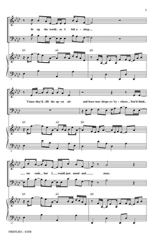 HL08202579 - Owl City: Fireflies SATB Default title