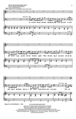 AM79971 - Les Miserables - Medley (SATB) Default title