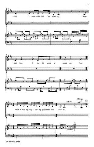 AM79997 - On My Own (Les Miserables) (SATB) Default title